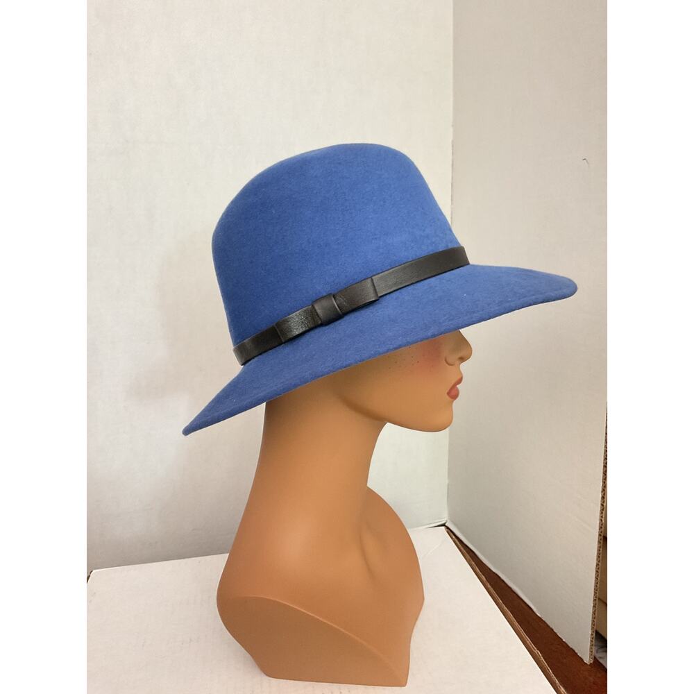 Geo. W. Bollman & Co. - Excello - All Wool Vintage Fedora - Bloomingdale’s- Blue - Picture 2 of 12